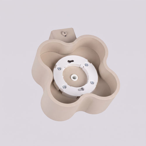 Sollux Lighting Wandlamp OVIO taupe Gx53 - 12x14,5x6cm