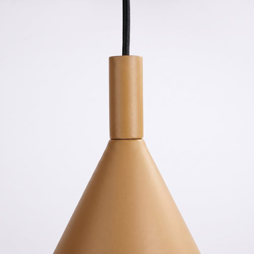 Sollux Lighting Hanglamp NOX 25 goud - 24,5x24,5x140cm