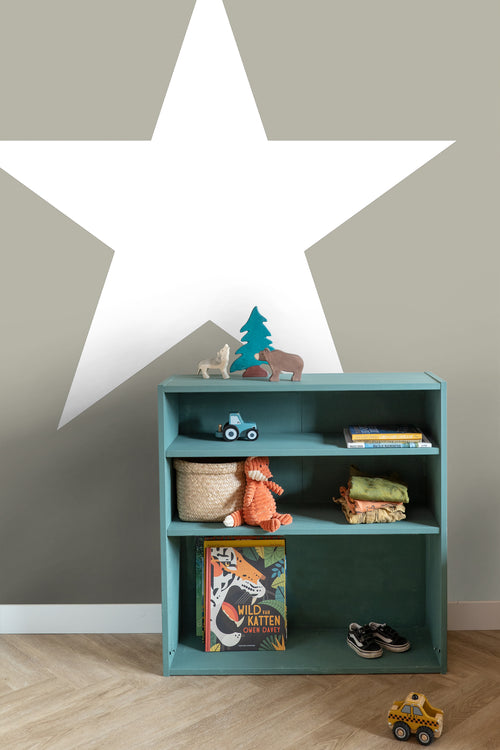 ESTAhome fotobehang ster taupe - 186 x 279 cm - 158706 - vtwonen shop