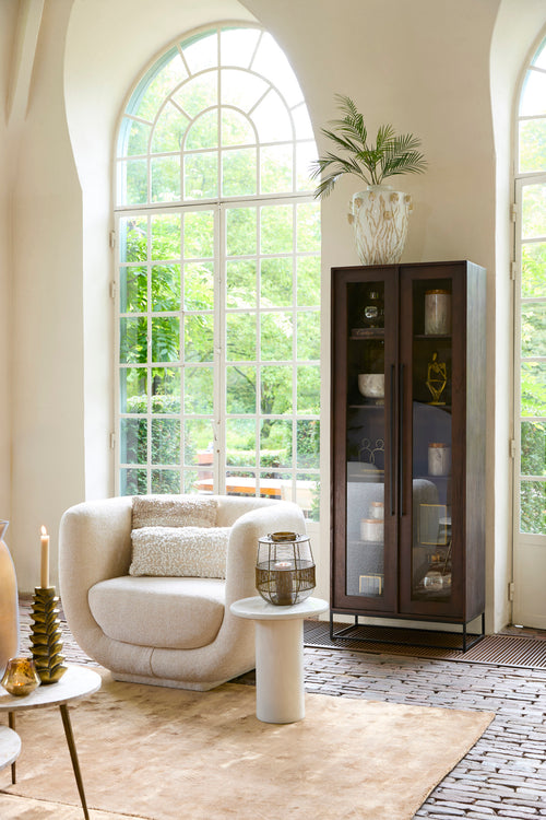 Light & Living kast LILIAN - 75x40x200cm - bruin