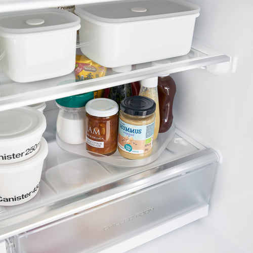 Yamazaki Tower Opbergbakje draaibaar smal - Wit - vtwonen shop