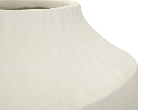 Mauro Ferretti vaas - 28,5x50,5 cm - crème