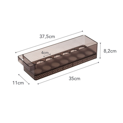 Yamazaki Koelkast Eierrekje - Tower - Zwart - vtwonen shop