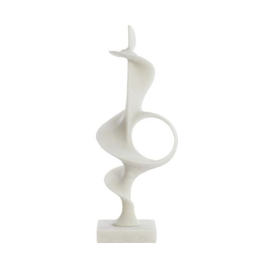 Light & Living ornament Vurot - wit - 28x20x70cm