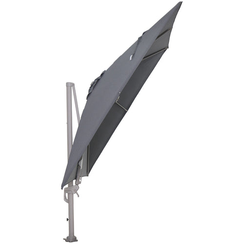 Garden Impressions zweefparasol Hawaii Deluxe antraciet doek – 300x300 cm