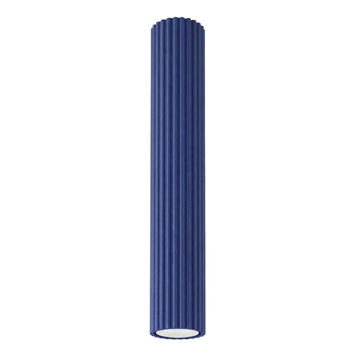 Sollux Lighting Plafondlamp KARBON 40 ultramarijn - 6,5x6,5x40cm
