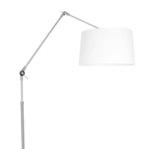 Steinhauer vloerlamp prestige - 1 lichts - 145x 250 cm - mat chroom wit