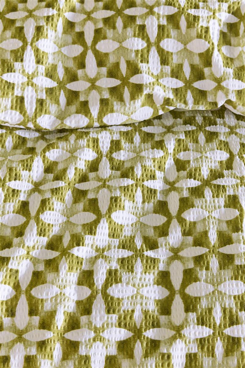 Beddinghouse dekbedovertrek Mae - 140x200/220 cm - groen - vtwonen shop