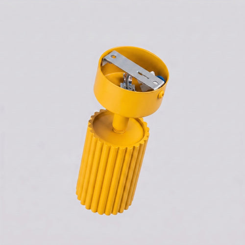 Sollux Lighting Plafondlamp KARBON 1 geel - 7x7x18cm