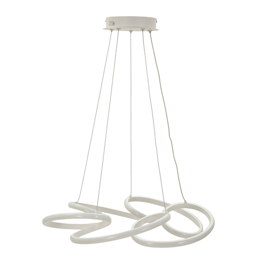 Mauro Ferretti led-hanglamp - Ø 55x120 cm - wit