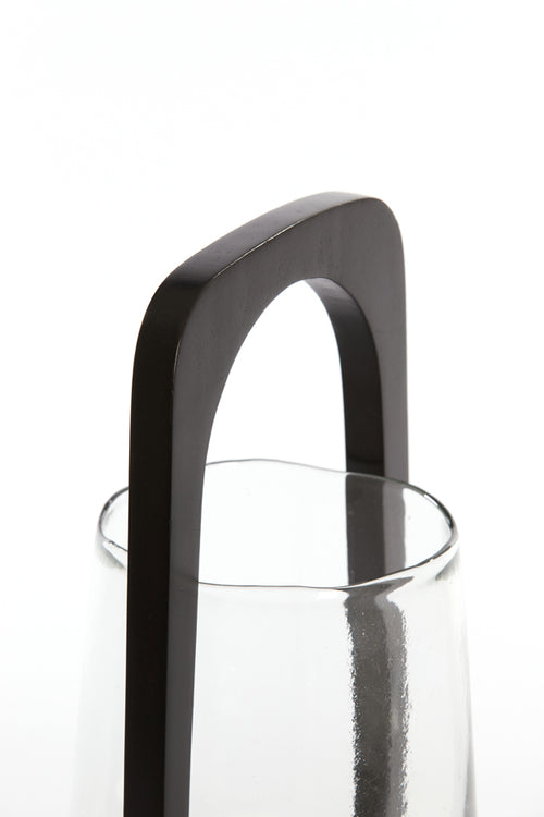 Light & Living windlicht ANOSY - Ø21.5x35cm - zwart
