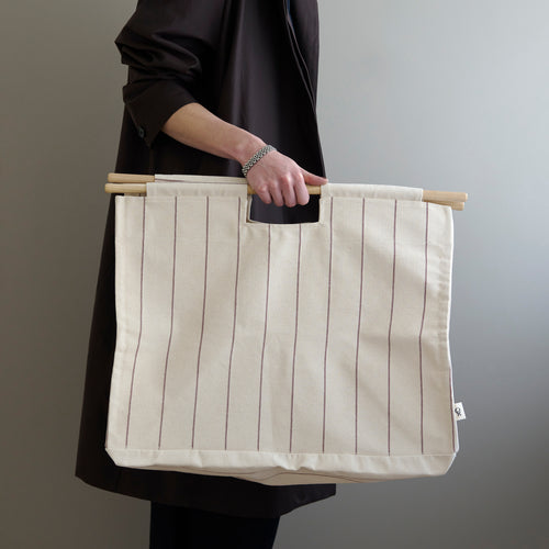 ReCollector Opbergmand 55 x 37 x 40 cm – Bruin katoen