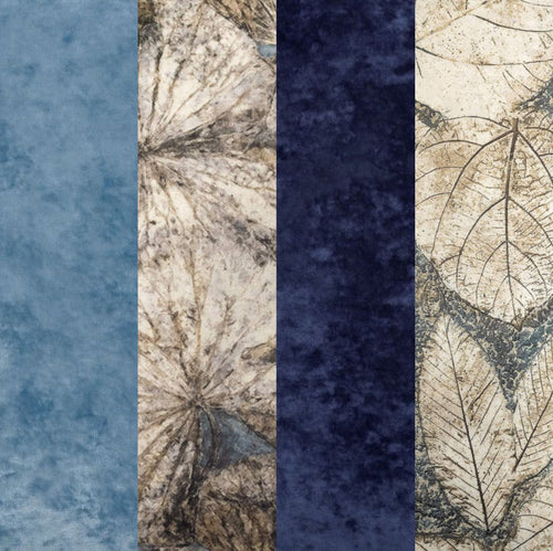 Dutch Decor - KUSSENSET - 4-delig - Tobias - 45x45 cm, 30x50 cm - inclusief binnenkussens - blauw - vtwonen shop