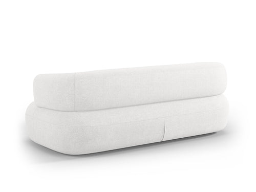 Micadoni Bank Jenny 3-zits, boucle, ivoor - 90x178x73cm