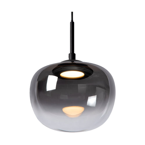 Atmooz hanglamp Sakima - zwart - 120 x 35 x H 100 cm - geïntegreerde led