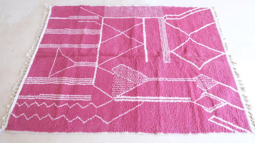 AFK Living vloerkleed Berber - handgemaakt - Wol - 184 x 253 cm - vtwonen shop