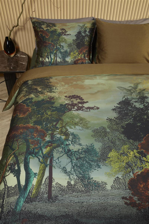 Kardol kussensloop Forest Gate - 60x70 cm - olijfgroen