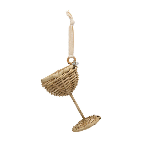 Rivièra Maison RR Bubbles Coupe Ornament - Rattan Pitriet - Naturel - vtwonen shop