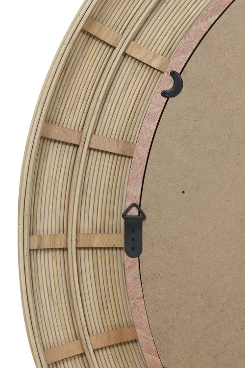 Light & Living spiegel PIEDRE - 109.5x4.5x109.5cm - bruin