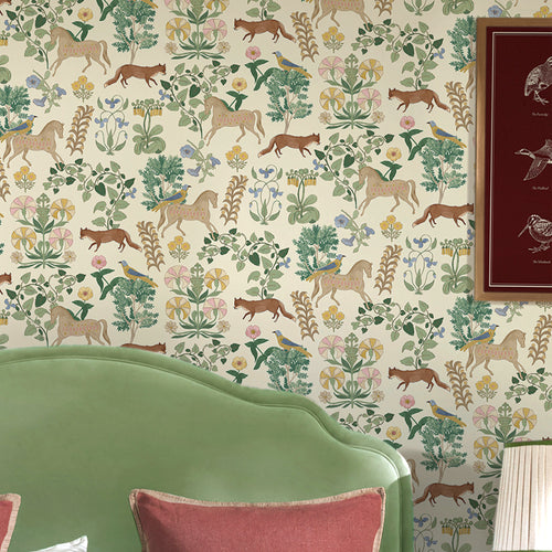 Joules Vliesbehang - Folk Forest Floral