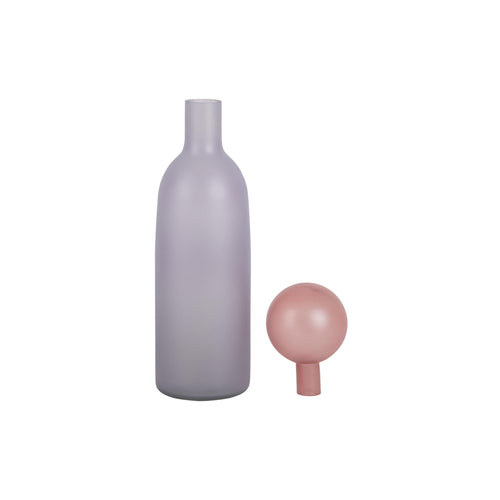 Present Time vaas Alegre Botellin - paars - Ø9cm - vtwonen shop