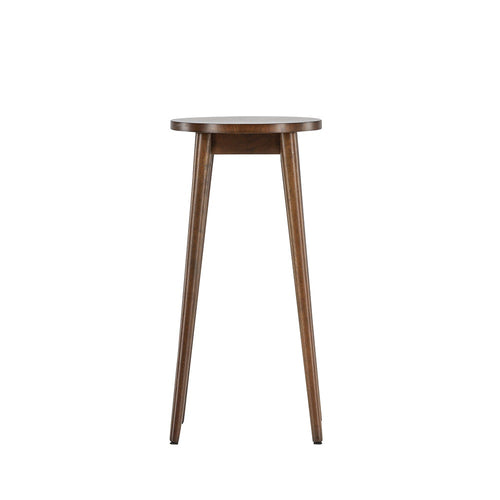 Nest living Jur houten barkruk donkerbruin - 75 cm - Set van 2