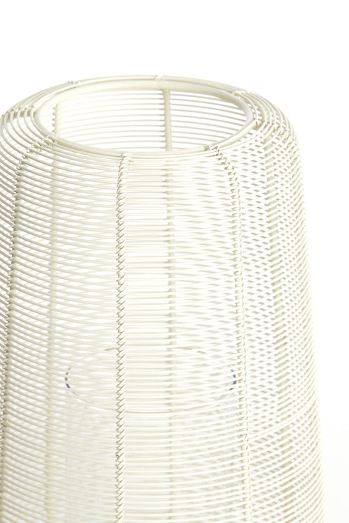 Light & Living windlicht ADETA - Ø19.5x30cm - wit