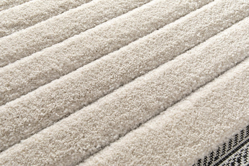 AFK Living vloerkleed Aligne - reliëfeffect - beige - 120 x 170 cm - vtwonen shop