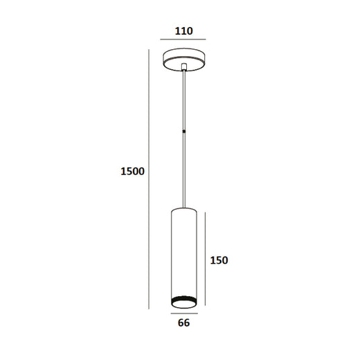 Artdelight Hanglamp Milano 15cm - Rosé Champagne