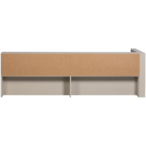 WOOOD hoekbed links/rechts Carter - Grenenhout - Dust/Beige - 90x200