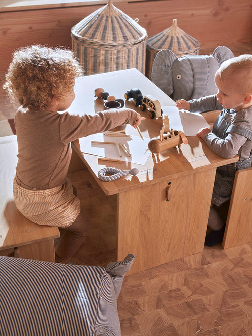 OYOY Potloden etui Dog - hout