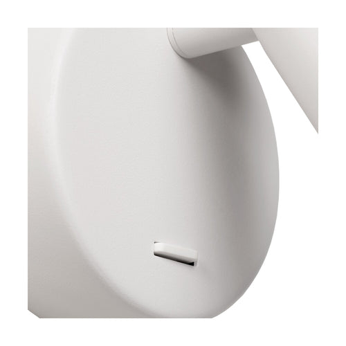 Atmooz wandlamp Pino - wit - 9 x 8,5 x H 9 cm - geïntegreerde led