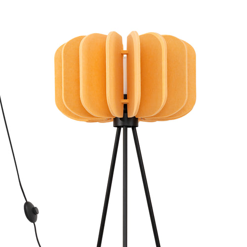 Sollux Lighting Staande lamp MULA 45 geel - 45x45x134cm