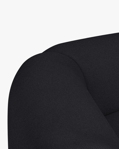 noo.ma Flom 2-zits bank - zachte polyester bekleding, modern design, 193x96,5x68 cm