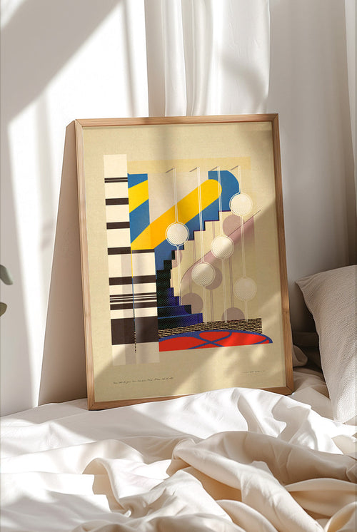 Sander Patelski - Maison d'Henri Delord 1972 - PSTR studio Kunst Poster