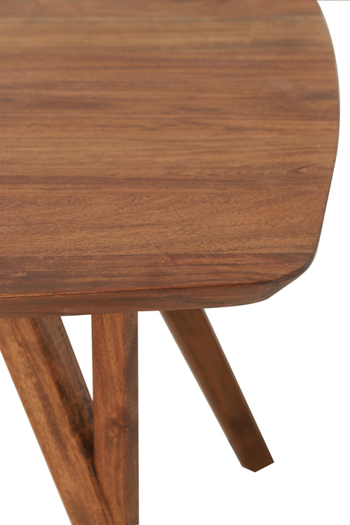 Light & Living eettafel QUENZA - 200x100x76cm - bruin
