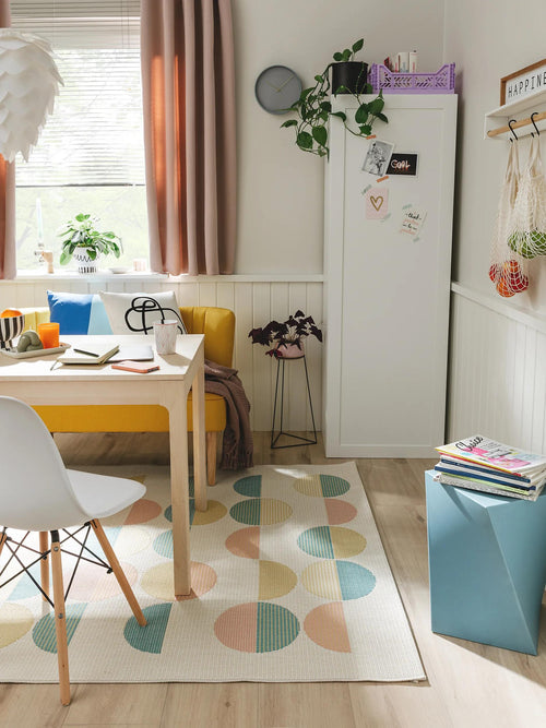 benuta binnen- en buitenkleed Candy - veelkleurig - 200x290 cm