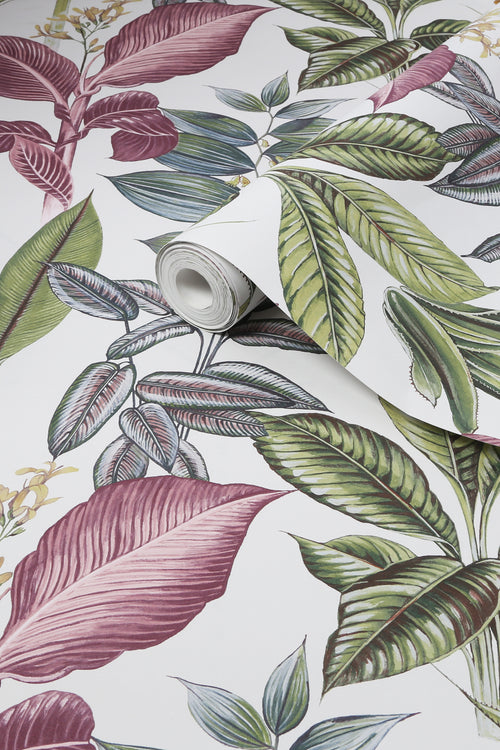 Next vliesbehang Fantasy Rainforest Leaves Multi 10mx52cm