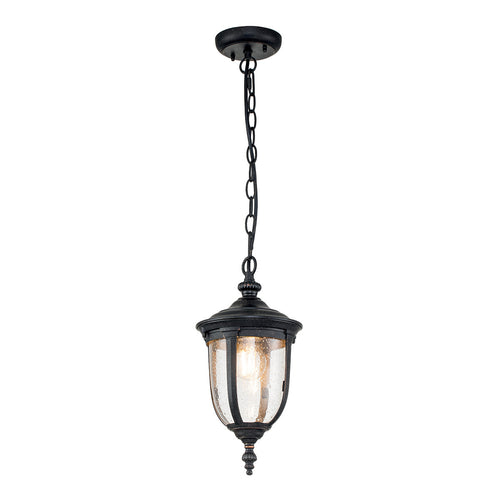 Elstead Cleveland Hanglamp voor buiten Verweerd brons, IP44