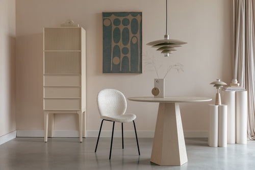 Zuiver Bonnet Eetkamerstoelen Off-White - Set van 2 - vtwonen shop