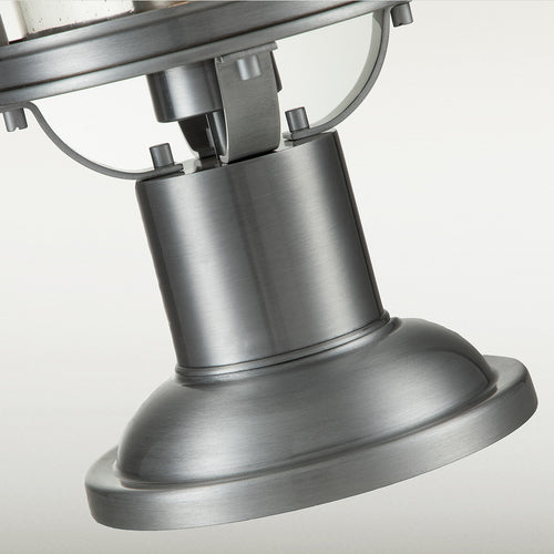 Elstead Quoizel Booker Sokkellamp voor buiten Industrieel Aluminium, IP44