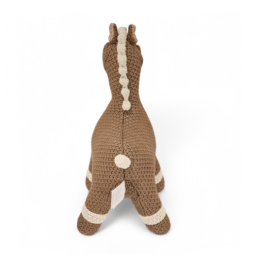 Pintado & Lacado knuffeldier Paard - bruin - 33 cm