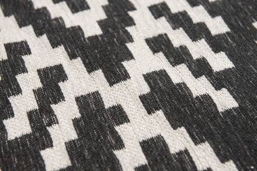 Belavita vloerkleed 8743 Charcoal - Zwart - 200 x 280 cm