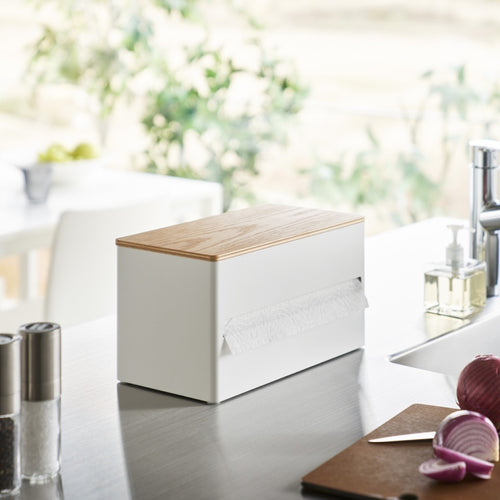 Yamazaki Keukenrolhouder - Rin - Wit - vtwonen shop