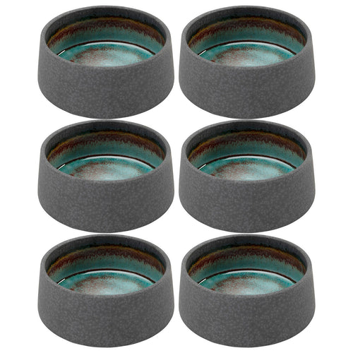Kare Design Kommen Ari grijs 13cm (6/set)