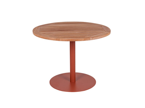 MaximaVida ronde tuintafel Java roestbruin 100 cm- zware 55 kg uitvoering - vtwonen shop