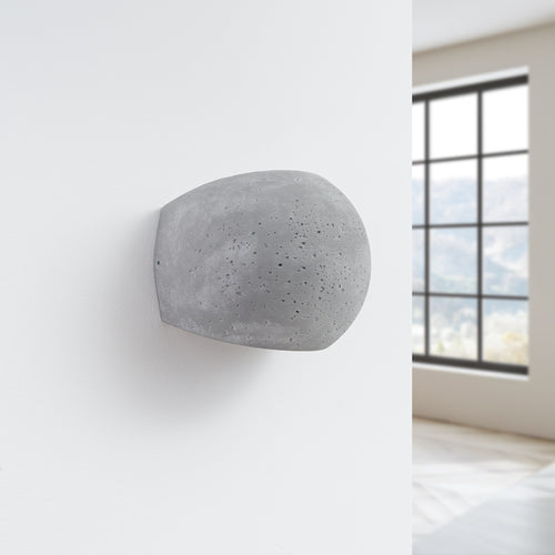 Sollux Lighting Wandlamp GLOBE beton - 18x14x14cm