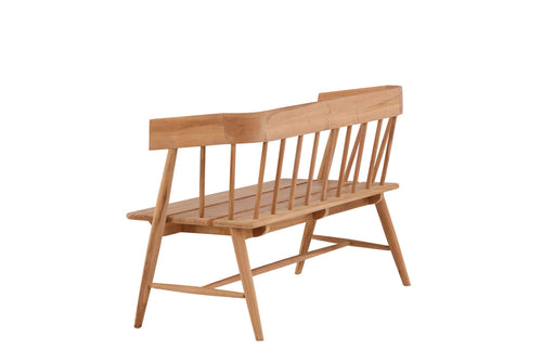 Rebellenclub Tuinbank Reed - 122 x 58cm - Naturel Hout - vtwonen shop