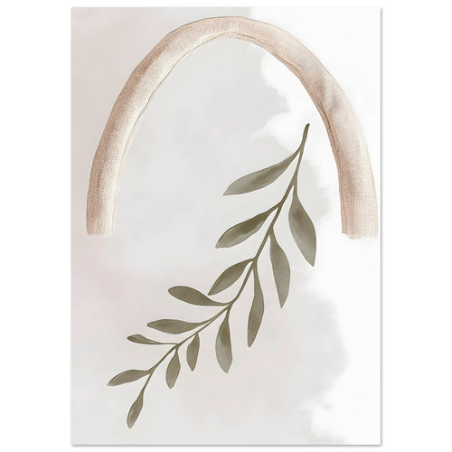 Artfulprints  Boho – Olive reach   poster A4 21x29.7 cm - vtwonen shop