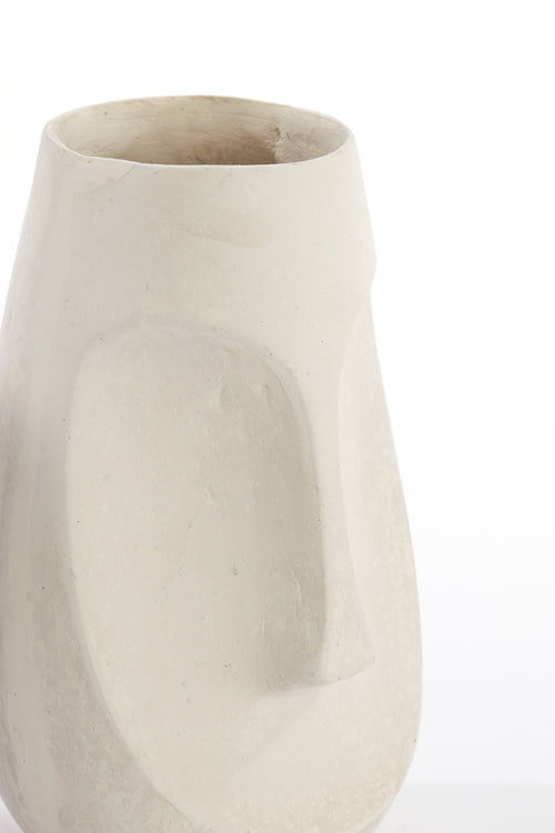 Light & Living pot FACE - Ø18x29.5cm - wit - vtwonen shop